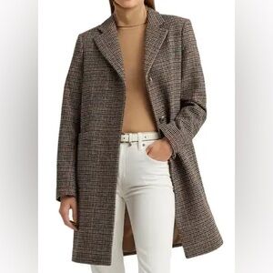 LAUREN | Women's Houndstooth Coat